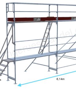 Enteisungsgerüst 6.14m 