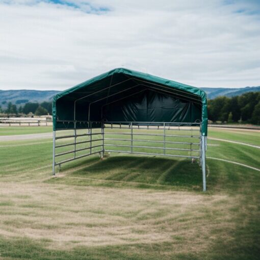 Weidezelt 4x3,6m aus Weidepanelen