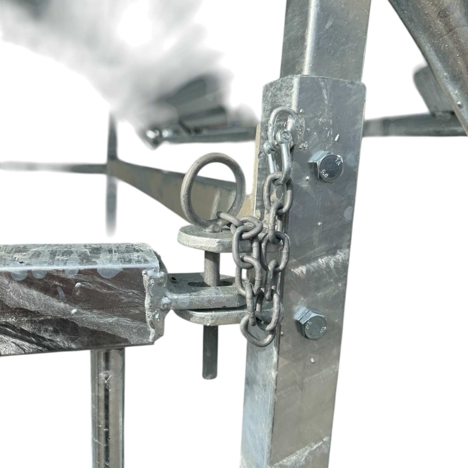 Viereckraufe 1,7x1,6m , Futterraufe mit Dach für Schafe Ziegen – Bild 16